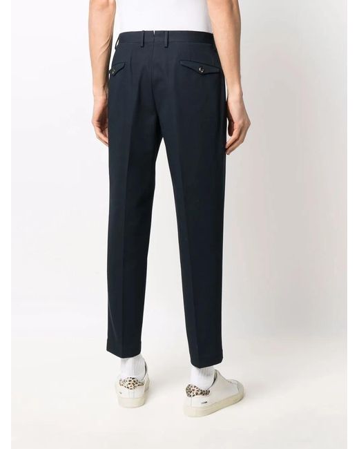 Dell'Oglio Blue Slim-Cut Chinos for men