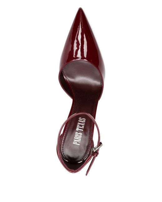 Escarpins À Bride Cheville 105 Mm Paris Texas en coloris Red