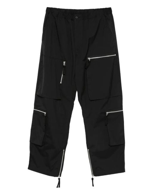 Comme des Garçons Black Zip-Pocket Trousers for men