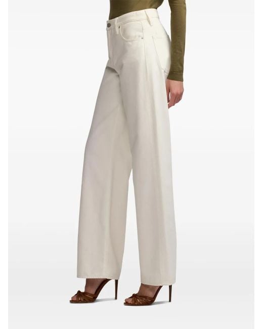 Ralph Lauren White High-Rise Jeans