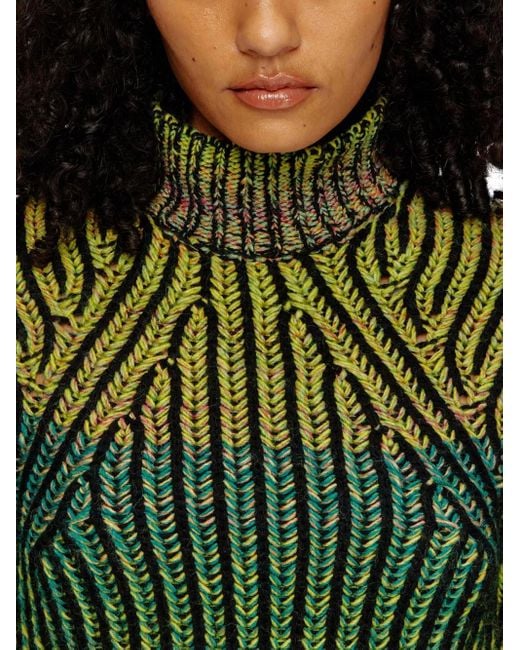 DIESEL Green Turtleneck
