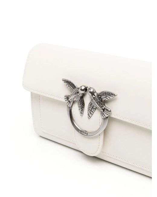 Pinko White Shoulderbags