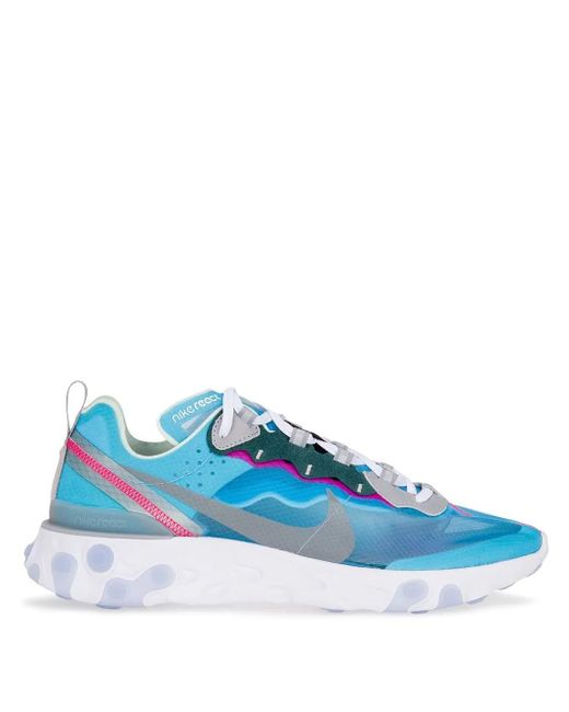 Nike Blue React Element 87 "Royal Tint" Sneakers