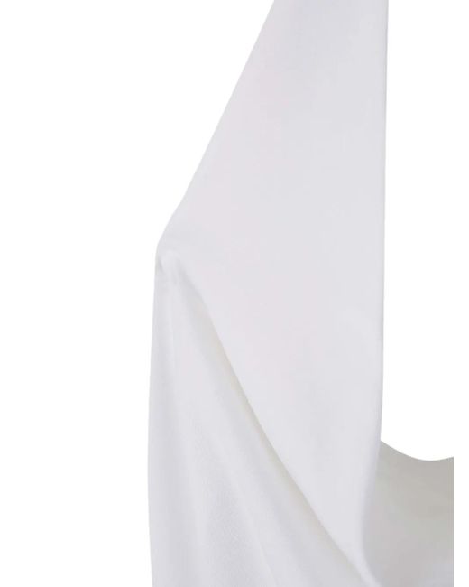 Christopher Esber White Cristalla Top