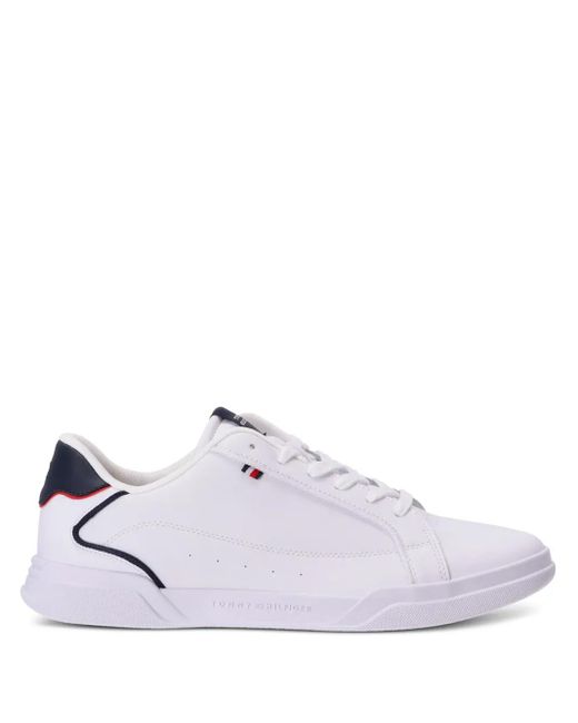 メンズ Tommy Hilfiger コントラスト スニーカー White