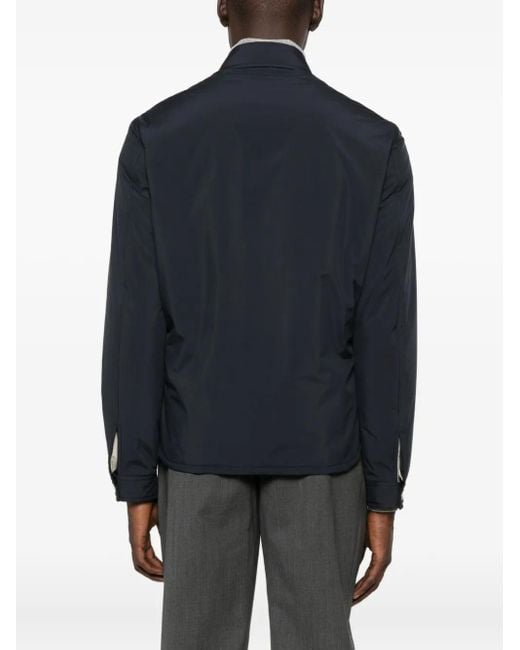 Lardini Jack Met Klepzak En Knoopsluiting in het Black voor heren
