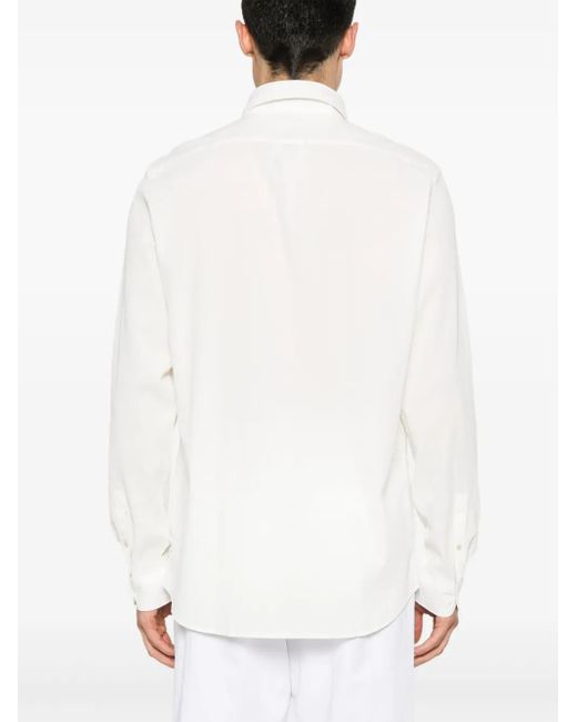 メンズ Paul Smith シアサッカー シャツ White
