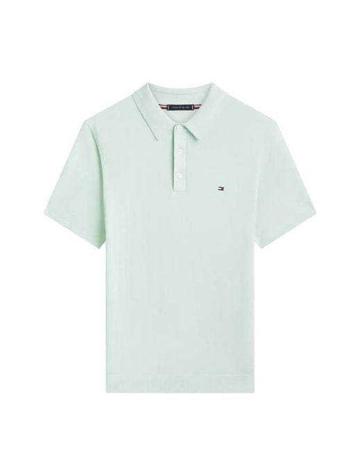 Tommy Hilfiger Blue Short-Sleeve Polo Shirt for men