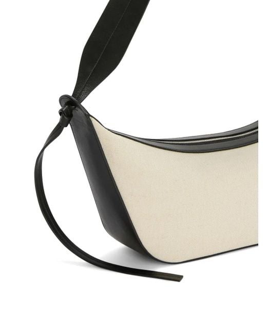 Jil Sander White Medium Knot Shoulder Bag for men