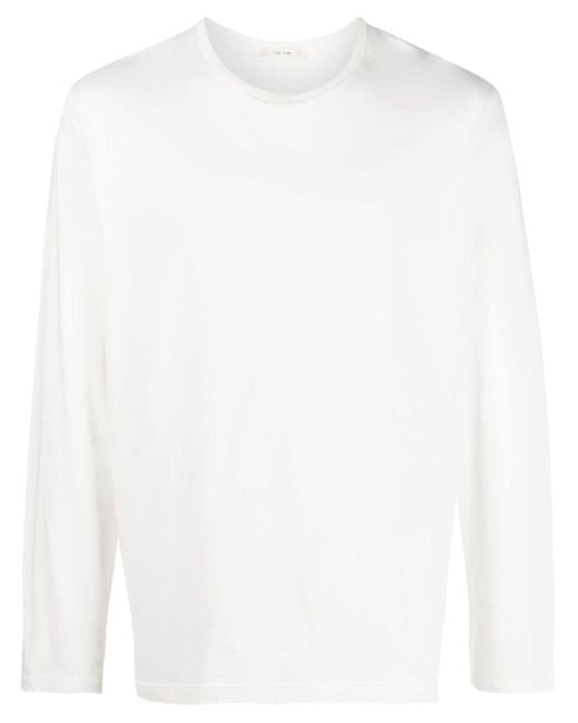 Leon long-sleeve T-shirt The Row de hombre de color White