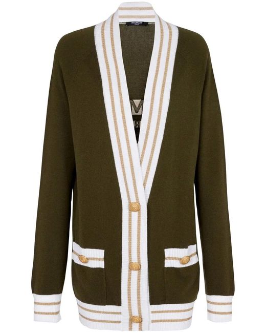 Balmain Knitwear in het Green