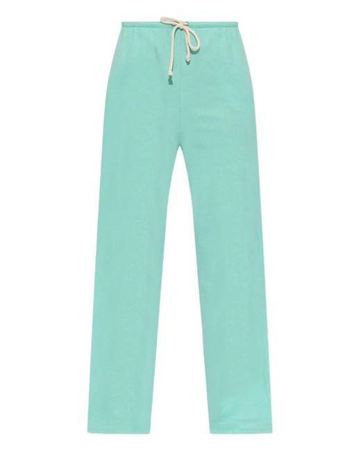 American Vintage Ypawood ドローストリング トラックパンツ Blue