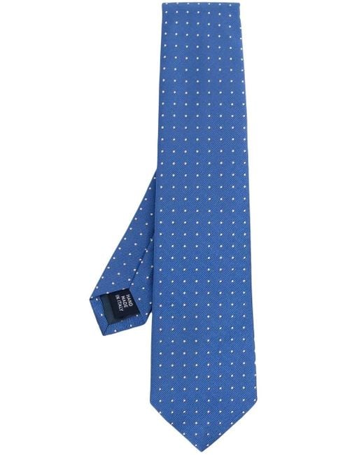 Cravatta A Pois di Polo Ralph Lauren in Blue da Uomo