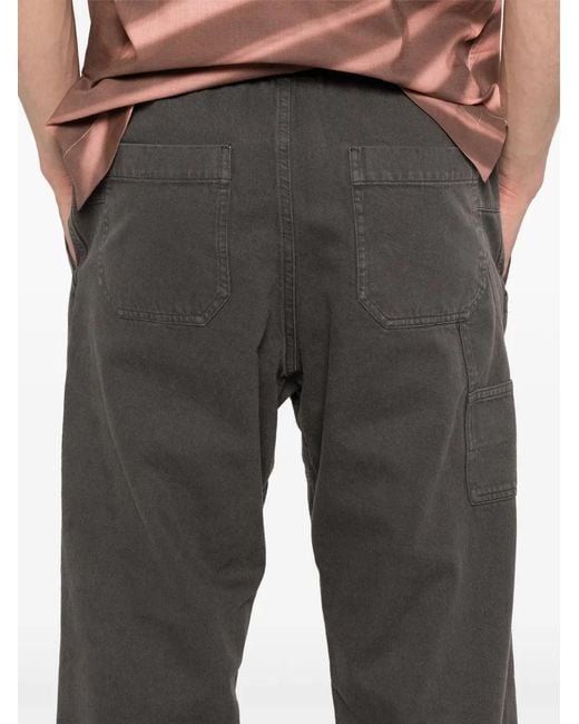 A.P.C. Gray Chuck Straight-Leg Trousers for men