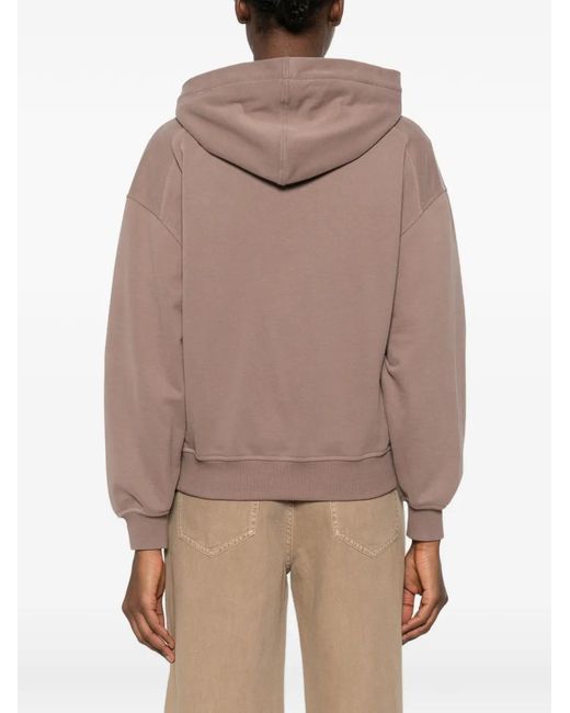 Brunello Cucinelli Brown Cotton Hoodie