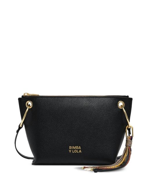 Borsa A Tracolla Trapezium Media di Bimba Y Lola in Black