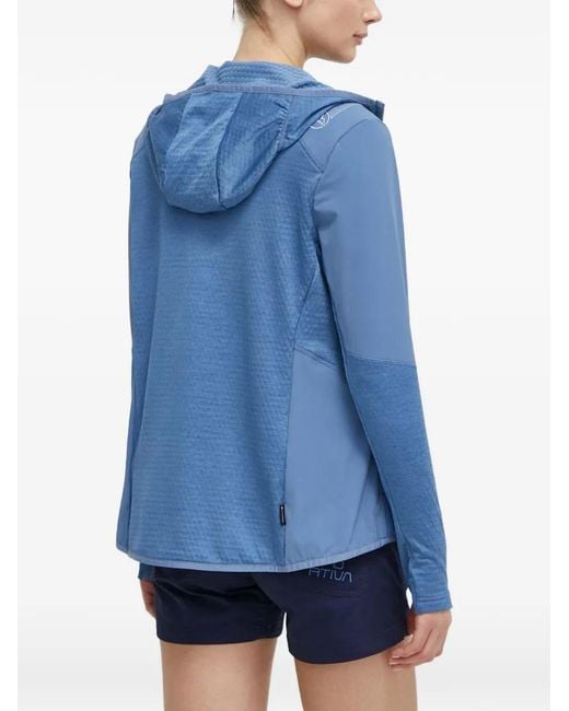 La Sportiva Blue Hooded Track Jacket