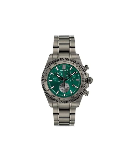 Versace Green Montre Chrono X for men