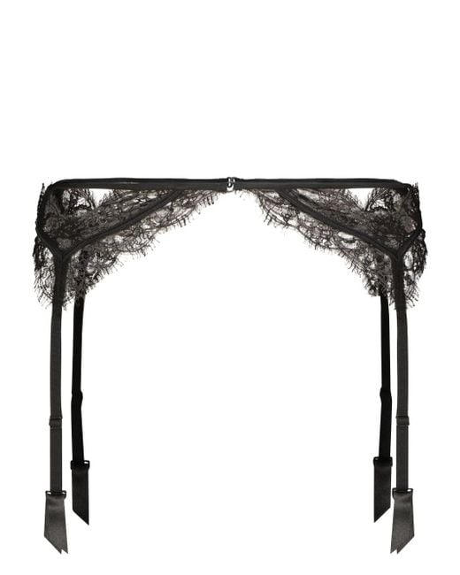 Kiki de Montparnasse Jarretelgordel Van Zijdemix in het Black