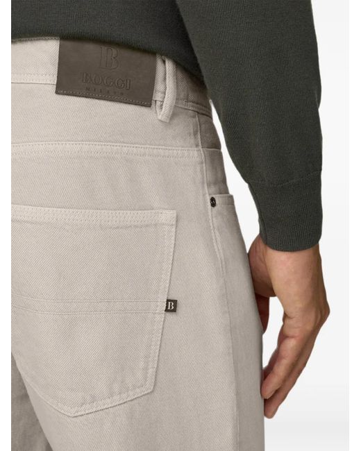 Boggi Multicolor Jean En Jean Stretch for men