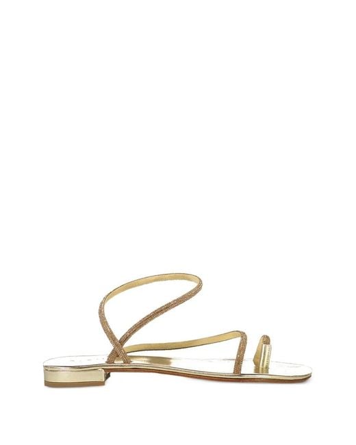 Cornetti White Romelide Strappy Sandals