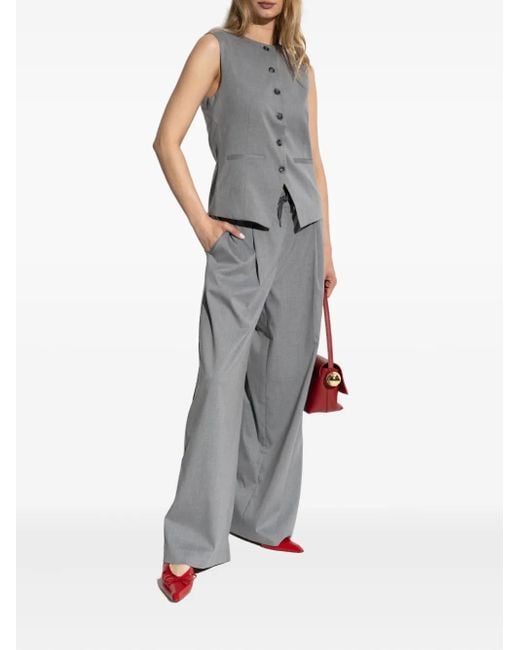 Samsøe & Samsøe Gray Tailored Trousers