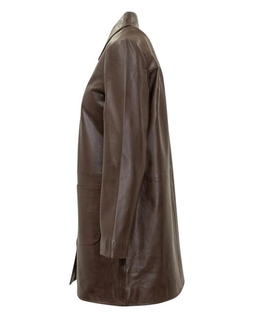 Ba&sh Brown Madie Coat