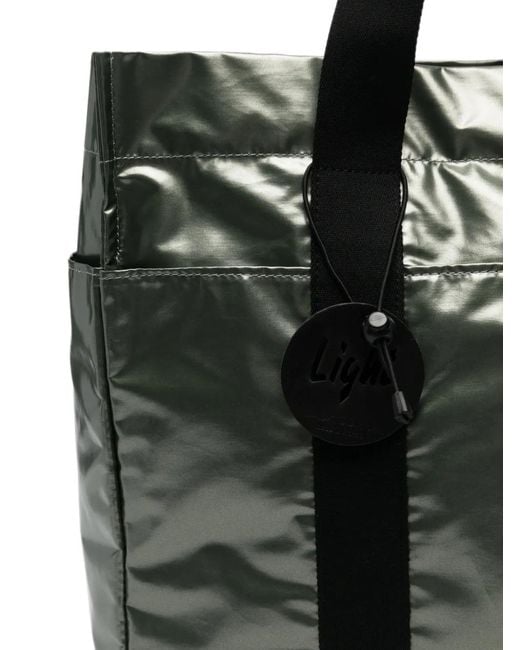 Jack Gomme Black Caly Metallic-Effect Tote Bag