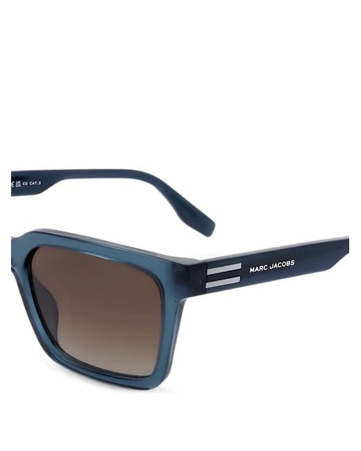 Marc Jacobs Blue Square-Frame Sunglasses for men