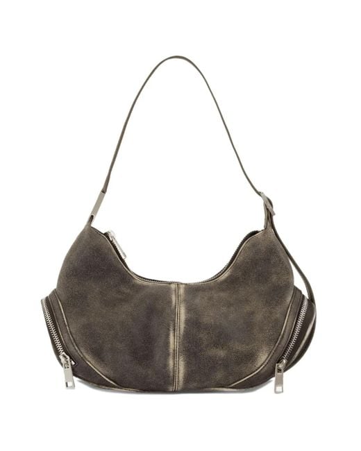 Borsa A Spalla Con Zip di OSOI in Gray