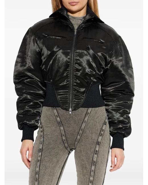 KNWLS Black M-Claw Bomber Jacket