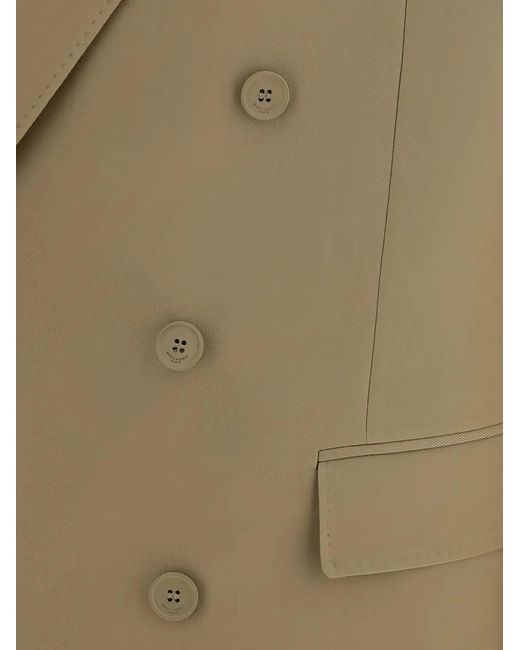 Saint Laurent Natural Wool Blazer Jacket for men