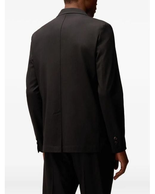 RETORI Blue Single-Breasted Wool Blazer for men