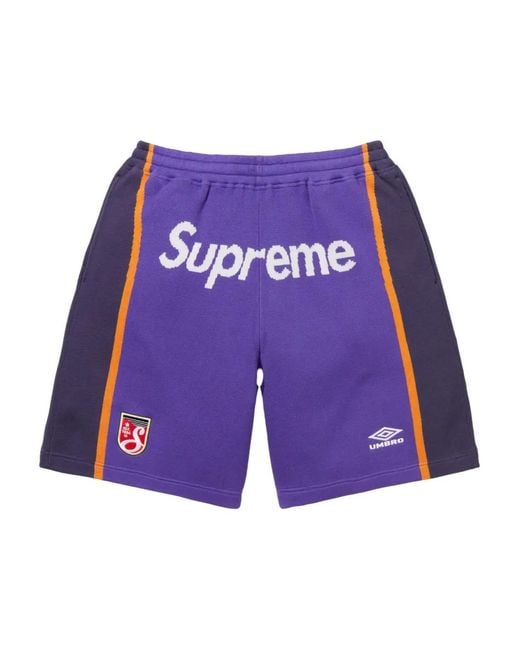 Supreme X Umbro Soccer "Ss25 in het Purple voor heren