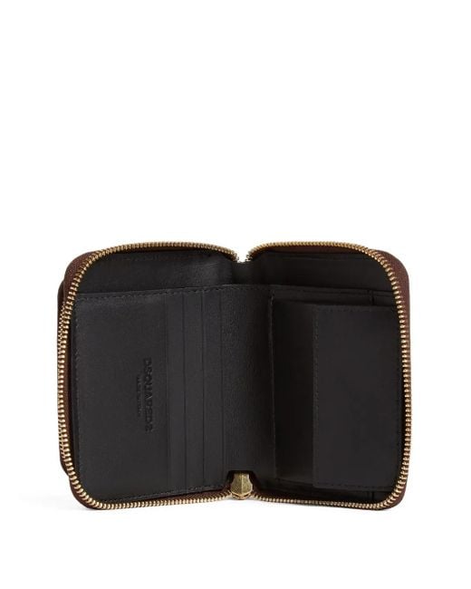 DSquared² Black Leather Wallet