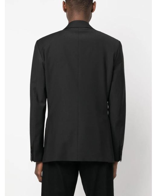Philipp Plein Black Star Stud-Embellished Single-Breasted Blazer for men