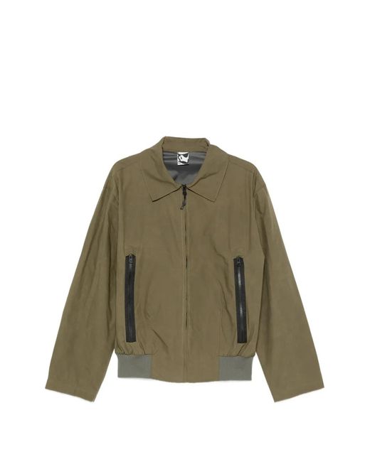 GR10K Green Veste À Effet Ciré for men