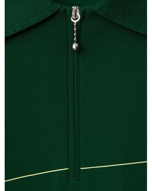 Burberry Green Ivy Pique Polo Shirt for men