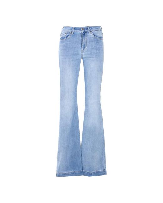 Liu Jo Blue Jean À Coupe Évasée