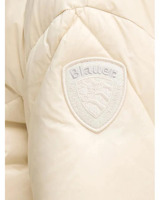 Blauer Natural Hooded Quilted Jacket