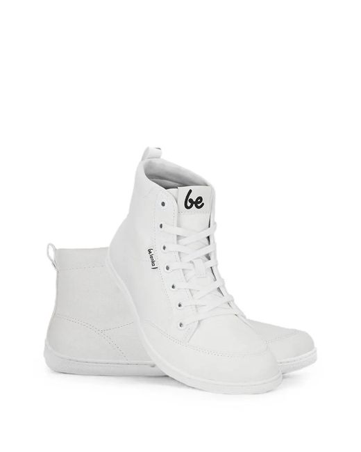 Be Lenka White High-Top Sneakers