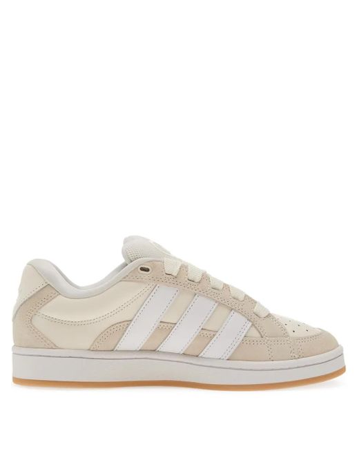 Adidas White Campus 00S Beta Suede Sneakers