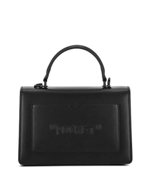 Off-White c/o Virgil Abloh Signature Arrows Motif-Appliqué Tote