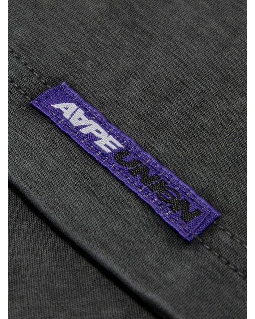 Aape By A Bathing Ape Black T-Shirt À Logo for men