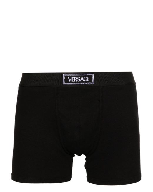 Versace Black '90s -motif Boxer Briefs for men