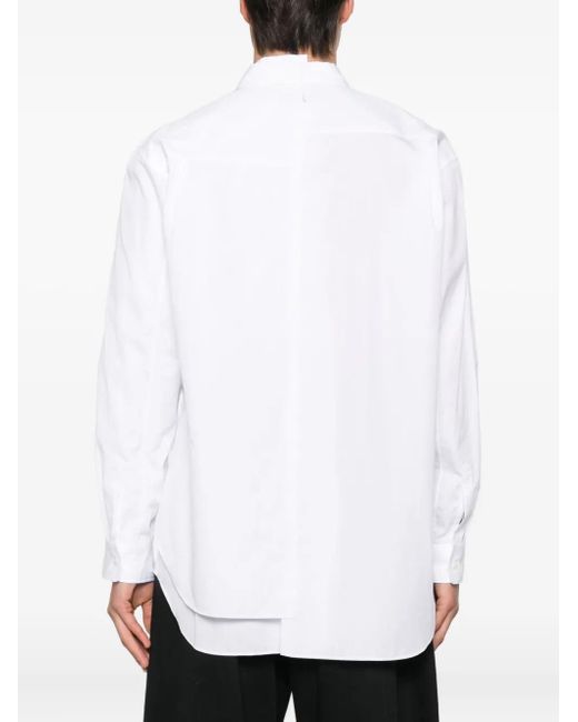 Comme des Garçons White Layered Shirt for men