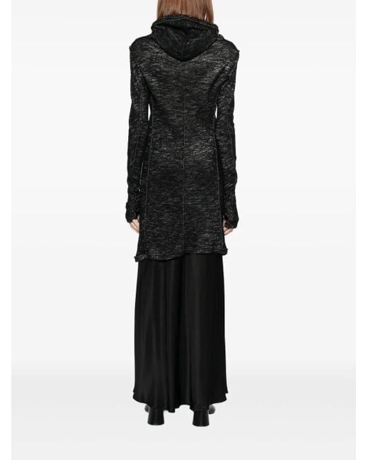 Carol Christian Poell Black Diver Hooded Top