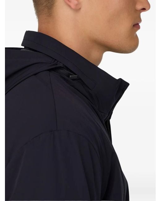 Boggi Blue Technical Bomber Jacket for men