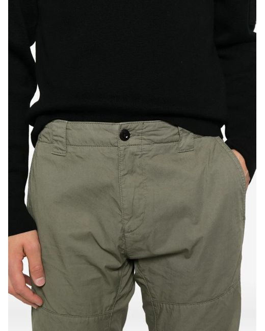 C P Company Gray Panelled Trousers for men