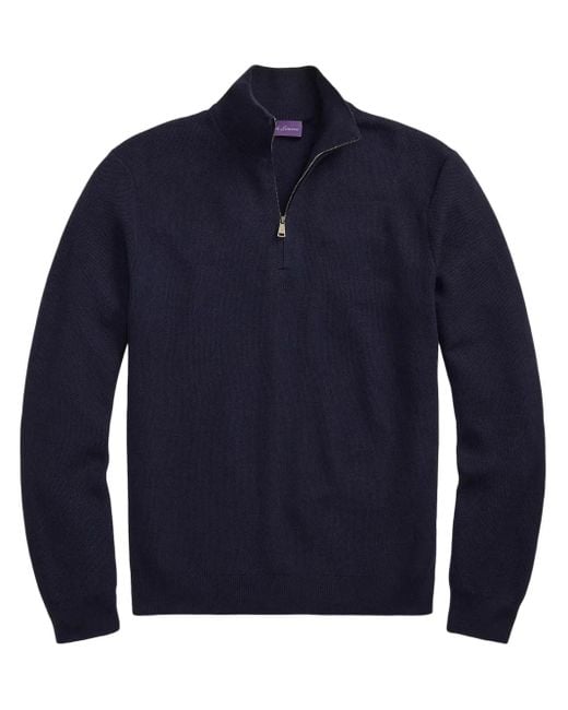 メンズ Ralph Lauren ピケ セーター Blue